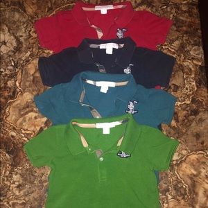 Kids Burberry shirts